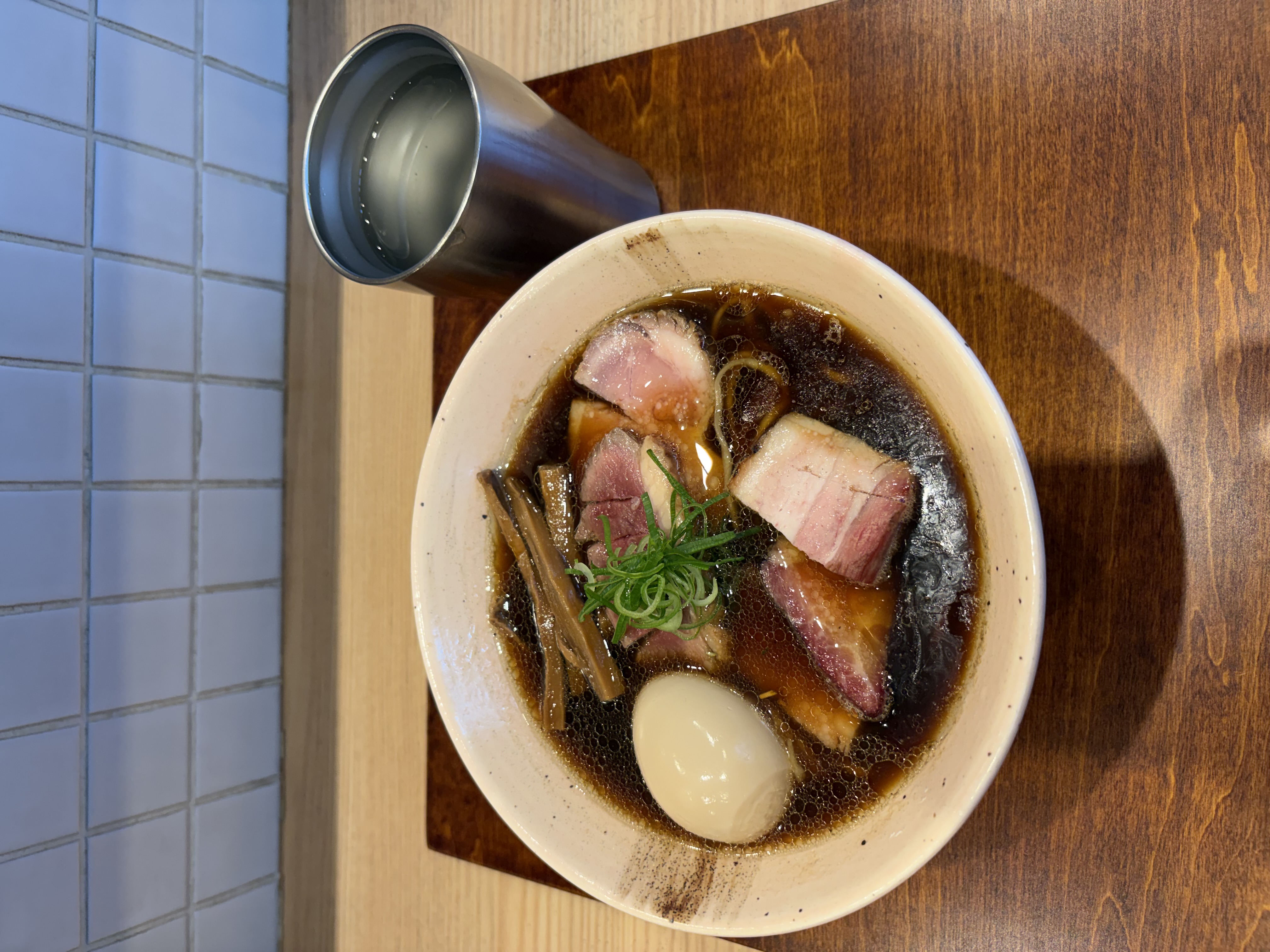 にじゅうぶんのいち 特製醤油そば