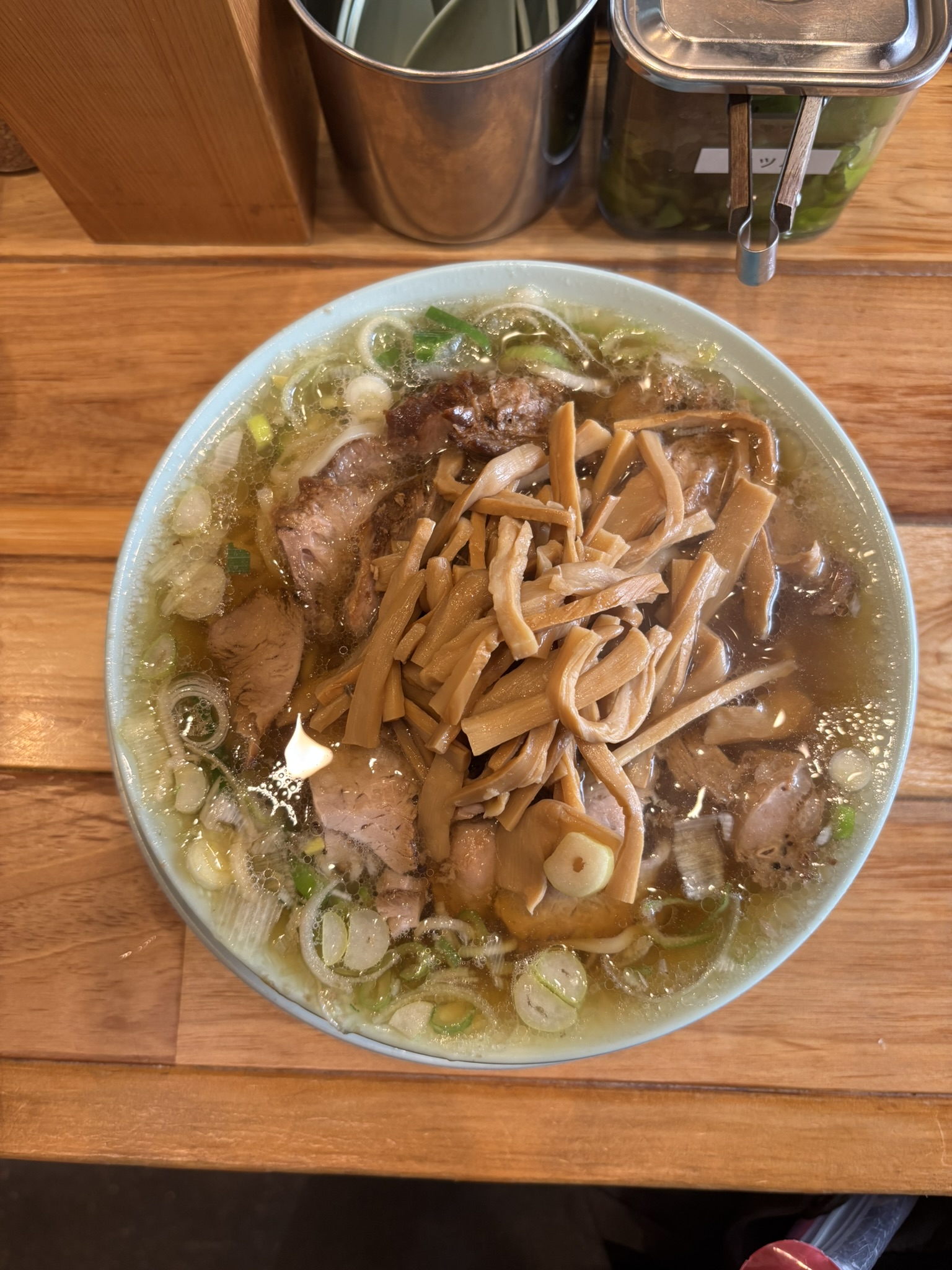 上から見た一杯
